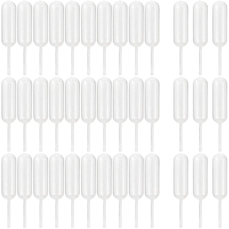 TOMNK 350pcs 4ml Plastic Pipettes Squeeze Transfer Pipettes Suitable for Chocolate Cupcakes Strawberries