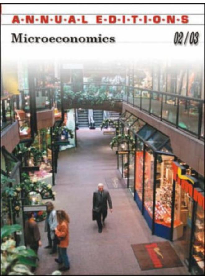 Annual Editions: Microeconomics 02/03 