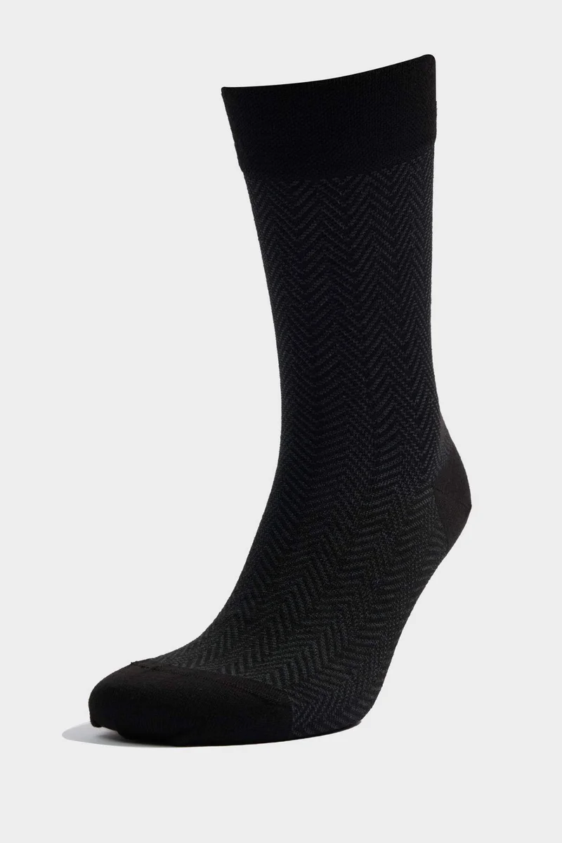 Defacto  Man Seamless Ultra Light 2 Piece Long Cotton Socks for Men | Best Price UAE