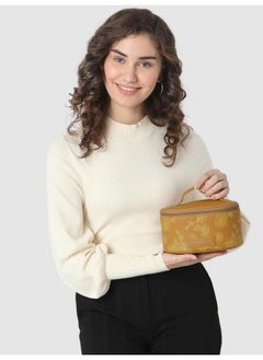 CAPRESE Teresa Vanity CASE Small Mustard  - Image 5