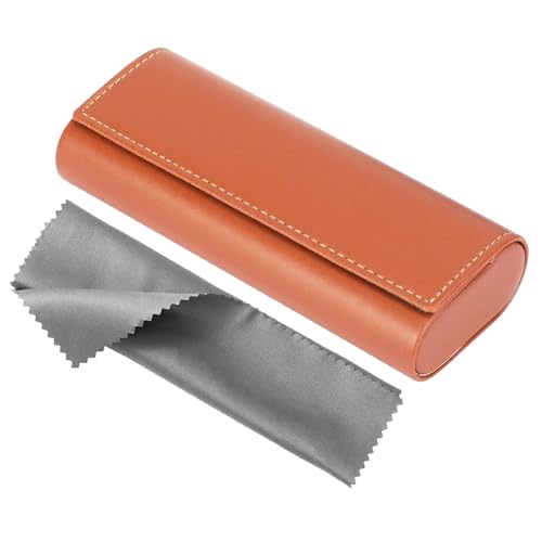 Vemiss Hard Shell Eyeglass Cases, Lightweight Portable Glasses Case for Women Men (Z-orange) - Image 1