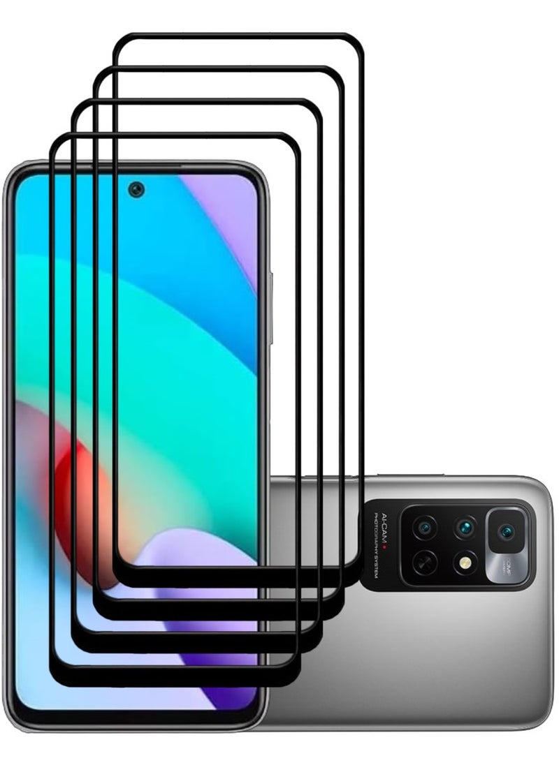 ACLIX 4 Pieces Antistatic ESD Dustproof Premium Quality High Definition Tempered Glass Screen Protector Designed For Xiaomi Redmi Note 11 4G - Image 1