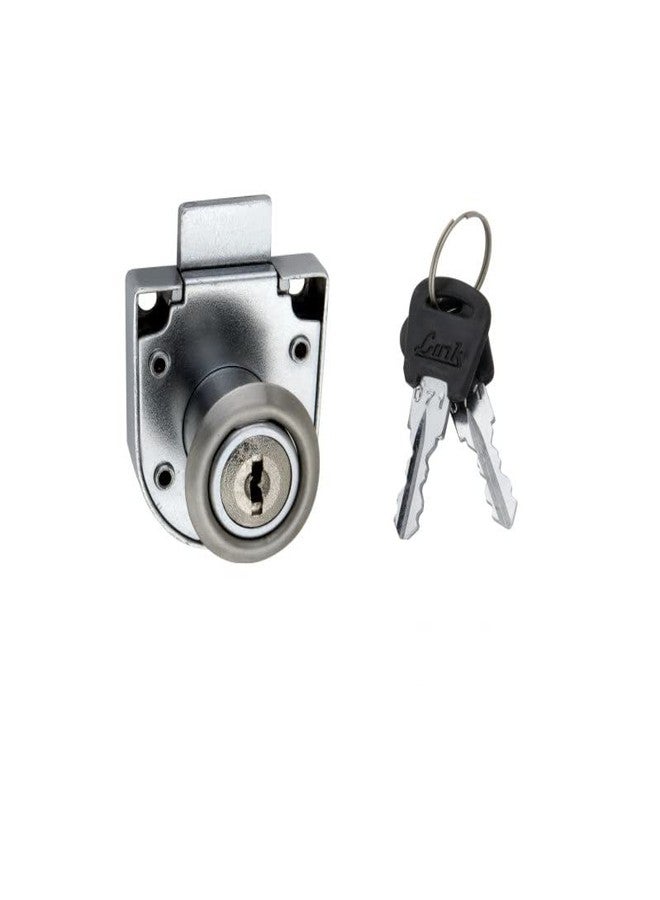 Link® 705 Multipurpose Furniture Lock for Drawer, Cabinets and Others | 5 Levers | Made in India (Set-12Pcs) - Image 1