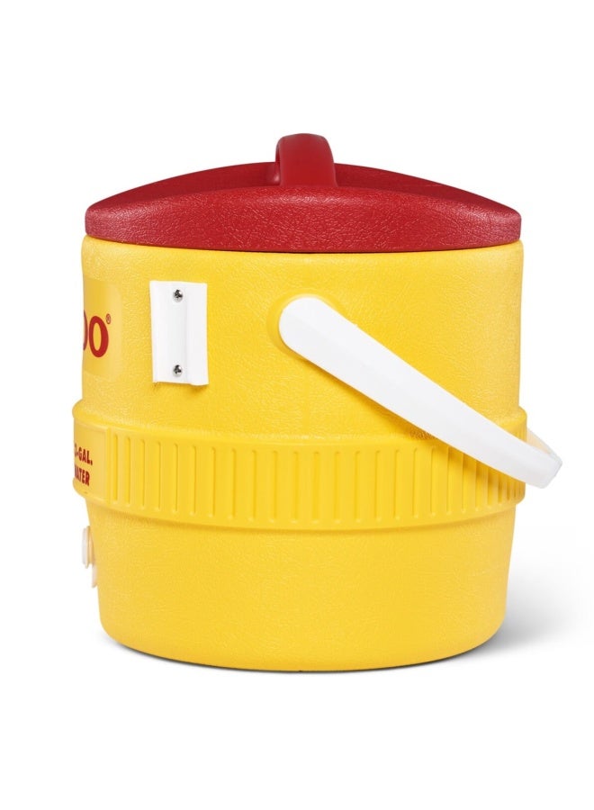 Igloo سلسلة 400 | 3 جالون / 11.3 لتر | مبرد مشروبات للتخييم | أصفر - Image 4