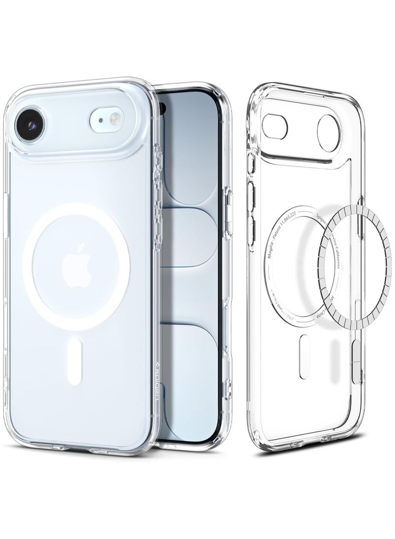 Spigen Ultra Hybrid MagFit iPhone 17 Air Case Cover with MagSafe (2025) - Clear White - Image 1