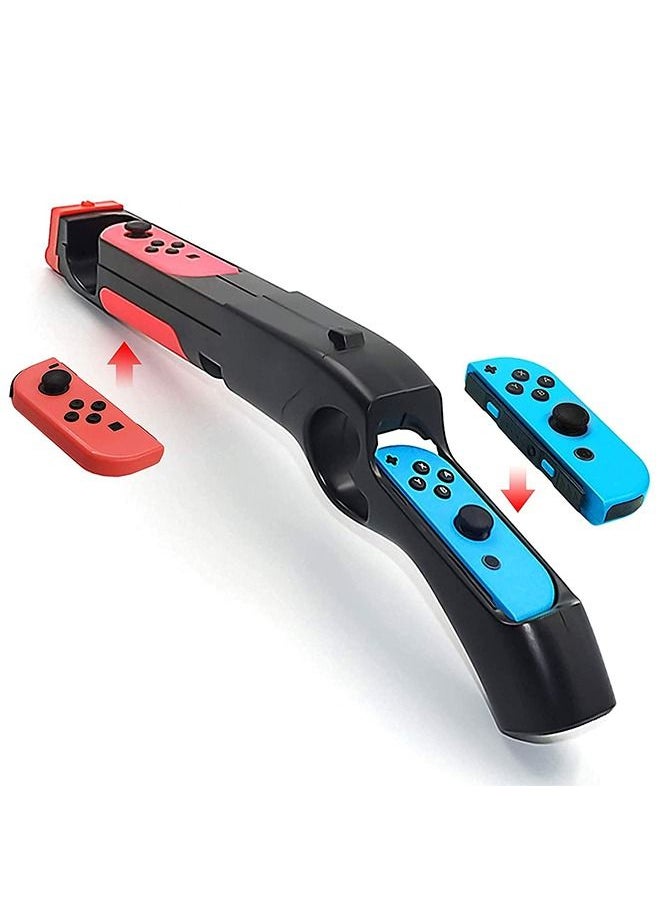 HoldPeak - Game Gun Controller Compatible with Switch Shooting Games Wolfenstein 2: The New Colossus, Big Buck Hunter Arcade - Switch and Other NS Shooting Games - 1 Pack - Image 1