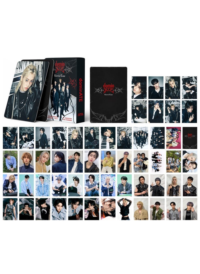 NIBEMINENT 55 Pcs Kpop Stray Kids dominATE SEOUL Lomo Cards Card For Fans Collection Gifts - Image 1