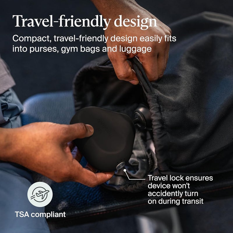 TheraGun Mini 3rd Generation by Therabody  UltraPortable Massage Gun and Travel Essential for Fast Effective Pain and Tension Relief Anywhere Black - Image 4