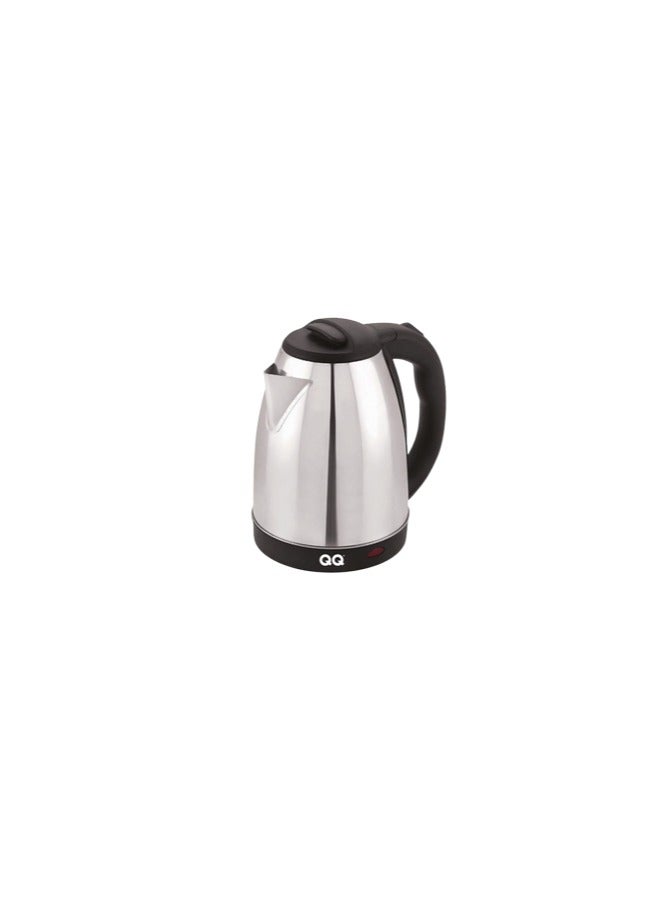 Steel QQ Steel Electric Kettle 220V 1.5 L 1500 W - Black 