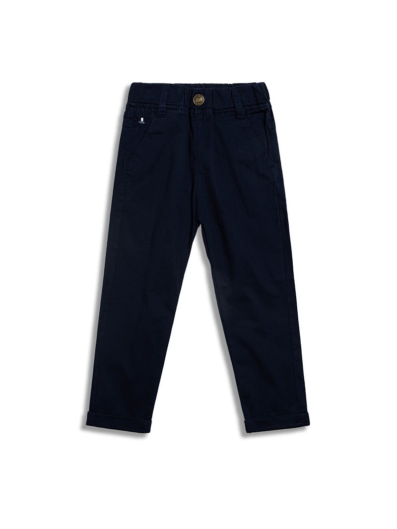 Boys Pants Manufacturers Baby Cotton Handsome Straight Pants Four Seasons Children British Style Casual Pants - Image 1