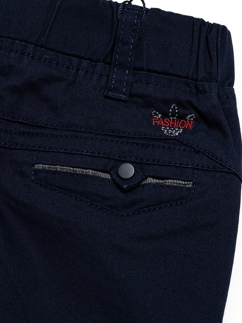 Boys Pants Manufacturers Baby Cotton Handsome Straight Pants Four Seasons Children British Style Casual Pants - Image 5