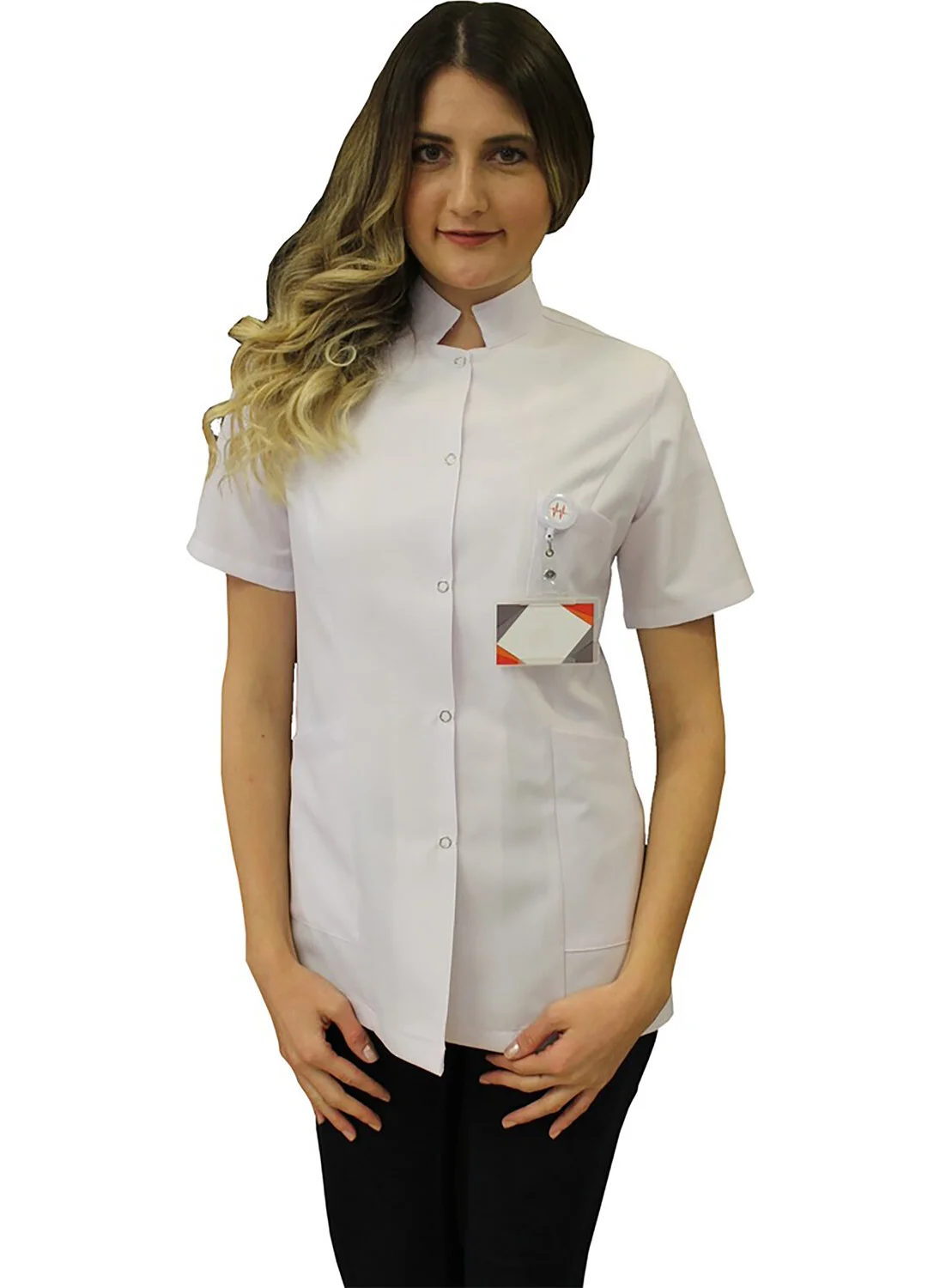 Safa Forma Safa Jersey Classic Collar Women's Bib White