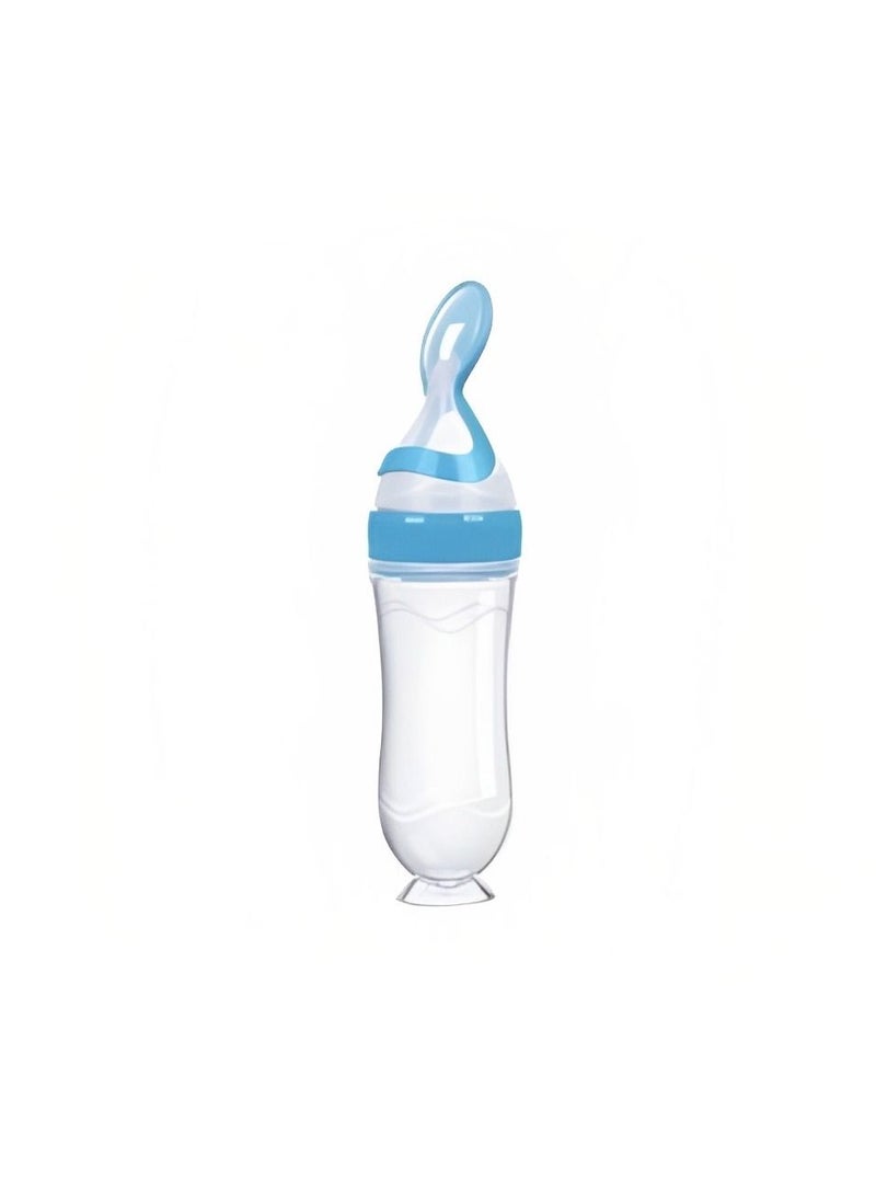 TOT TOT Easy Feeding: Squeeze and Serve with the Soft Spoon Head Baby Paste Bottle  - Image 1