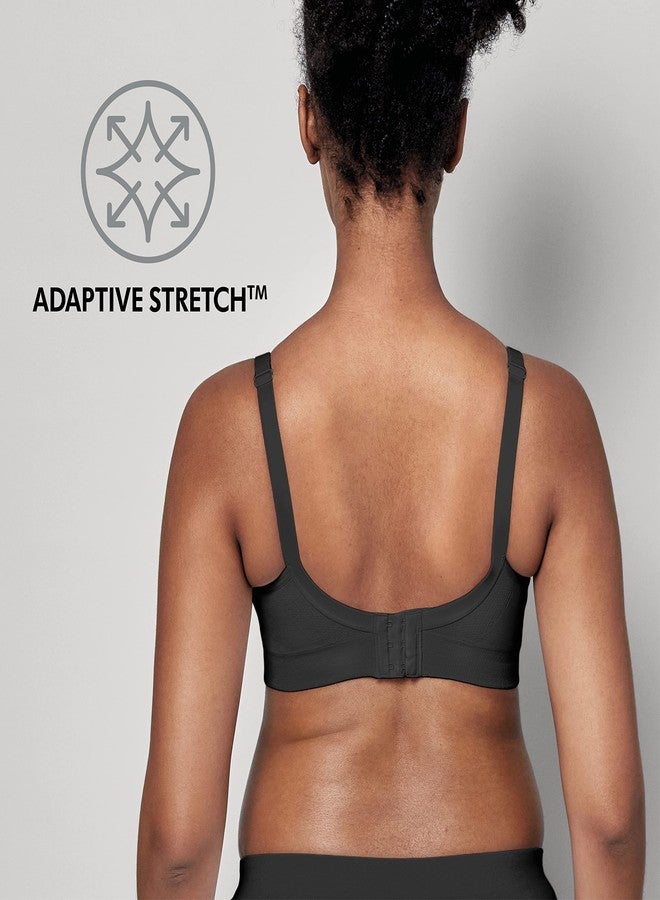 Medela Maternity & Nursing Bras for Breastfeeding, Keep Cool Ultra Bra Seamless Extra Support Wireless Pregnancy Bra Black - Image 5