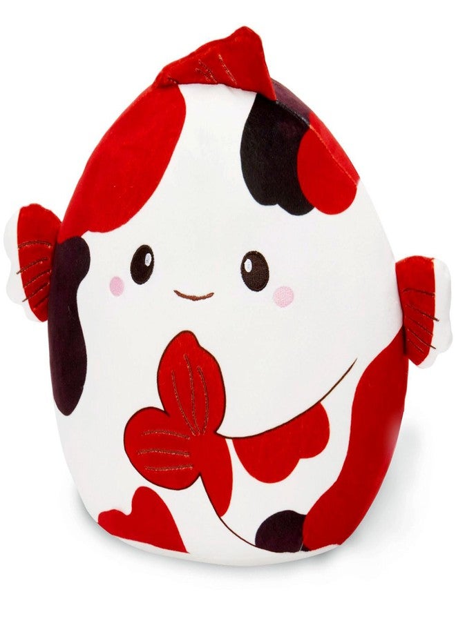 Glow Guards 12-Inch The Koi Fish Plush Pillow Cute Fish Stuffed Animal Toy Soft Koi Fish Plush Toy with Textured Fins,Gift for Birthday Kids Girls & Boys - Image 1