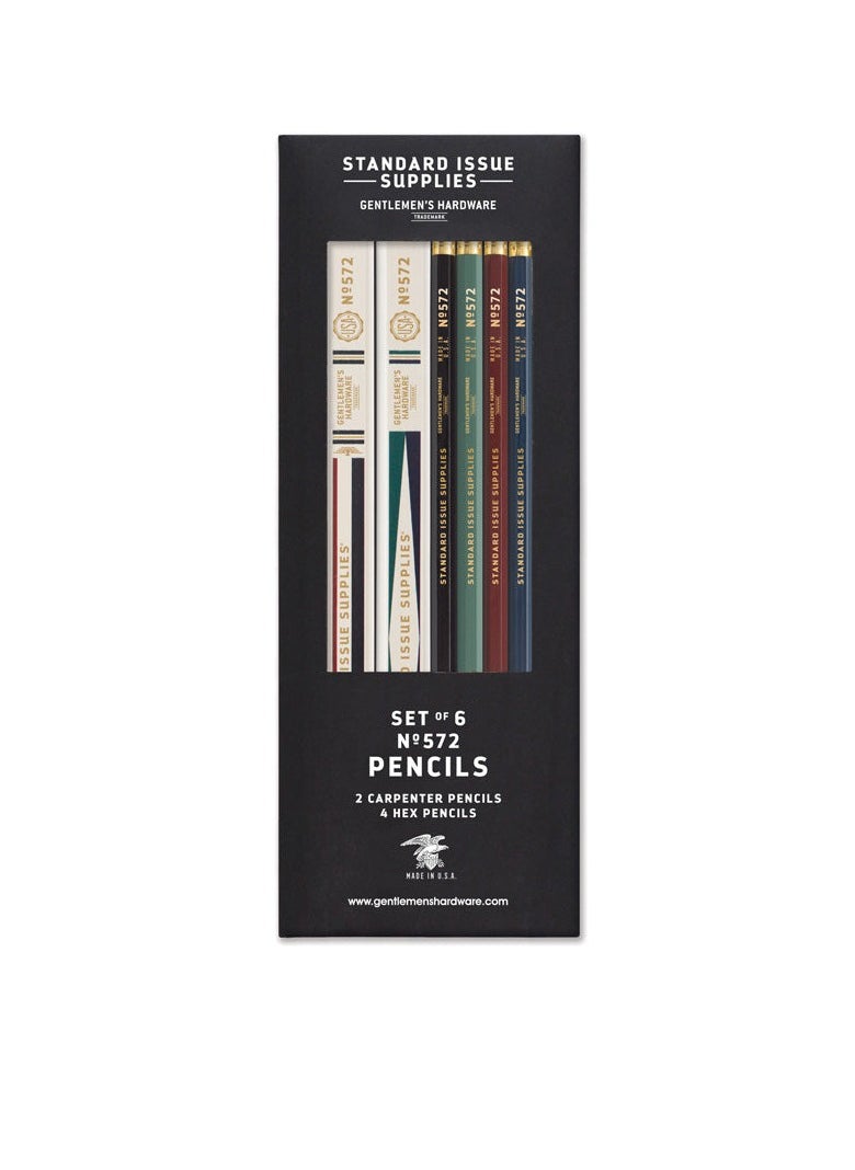 GENTLEMEN'S HARDWARE Pencil and Eraser Set  - Image 2