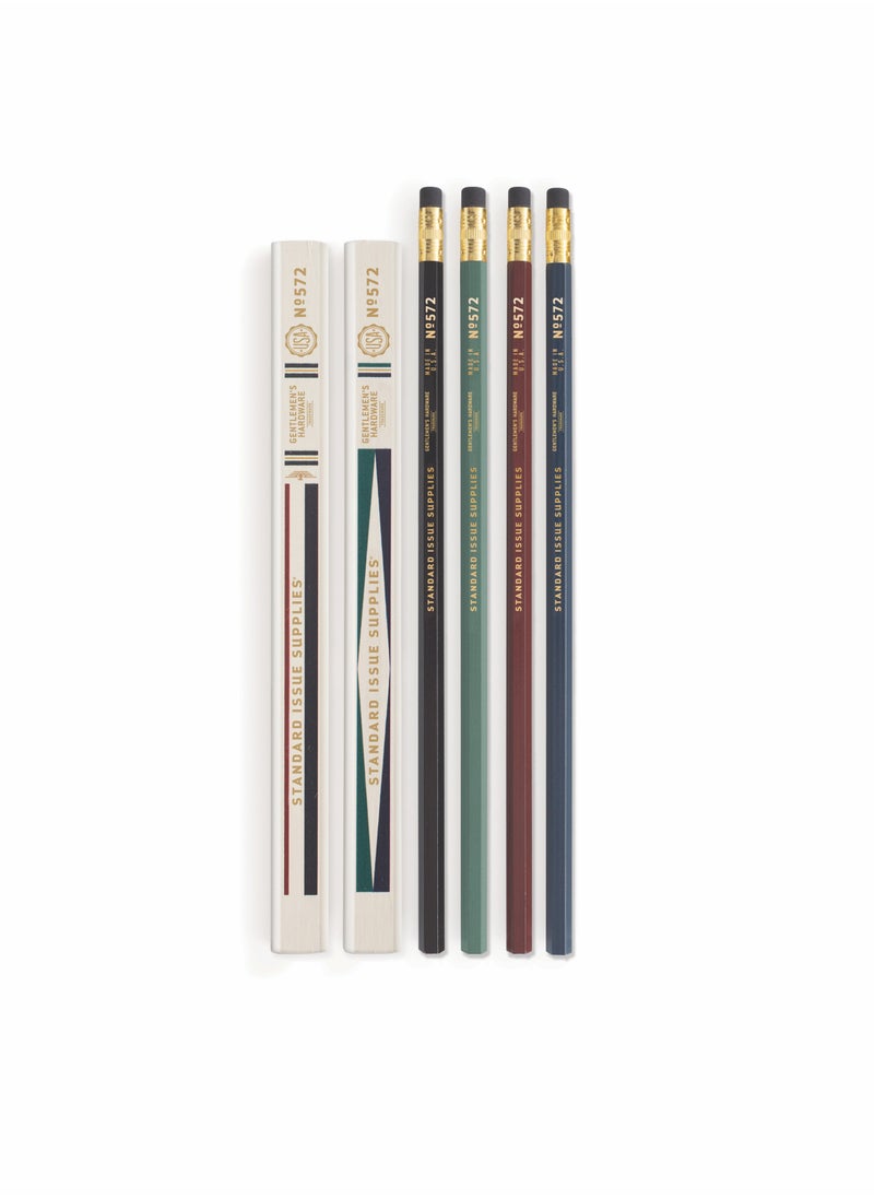 GENTLEMEN'S HARDWARE Pencil and Eraser Set  - Image 1