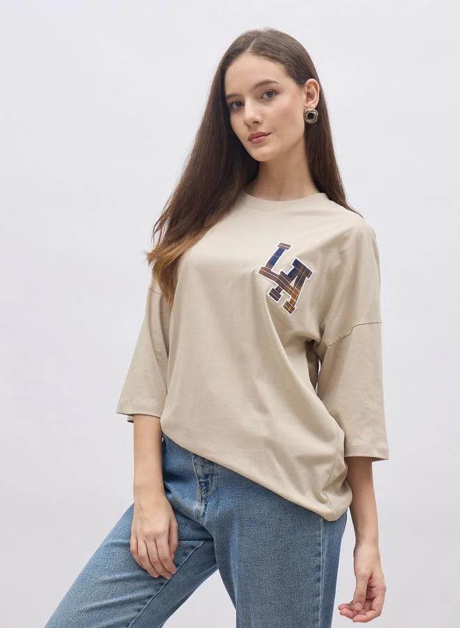 Styli Styli Graphic Print Oversized T-Shirt