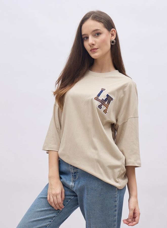Styli Graphic Print Oversized T-Shirt - Image 3