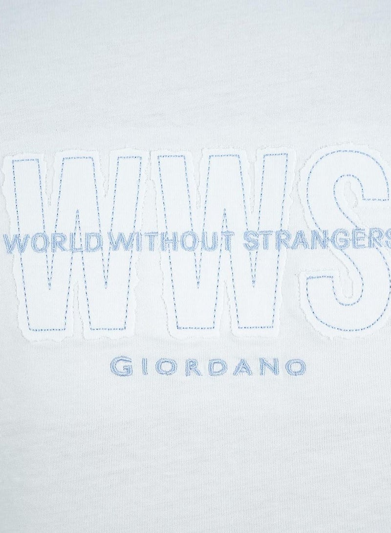 GIORDANO Men's Slim Fit Cotton Jersey Crew Neck Print Tee | WWS Graphic - Image 4