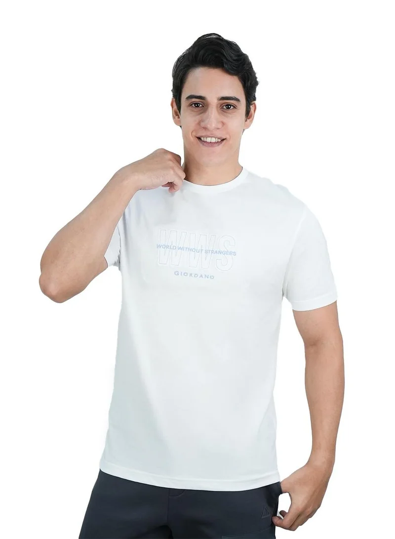Men's Slim Fit Cotton Jersey Crew Neck Print Tee | WWS Graphic