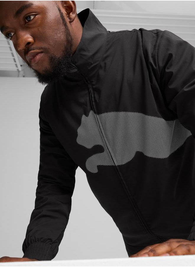 PUMA - Train Big Cat Woven Full Zip Jacket - Image 1