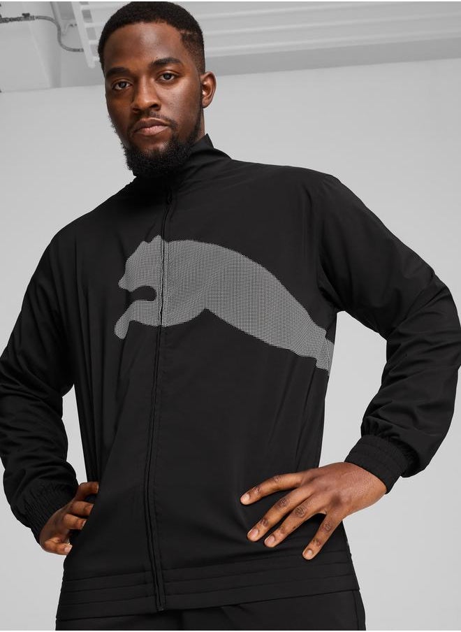 PUMA - Train Big Cat Woven Full Zip Jacket - Image 1