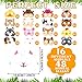 Deekin 48 Pcs Animal Party Masks for Kids Farm Forest Animal Face Mask Barnyard Jungle Safari Party Favors for Zoo Farmhouse Theme Birthday Costume Dress up Decoration - Image 4