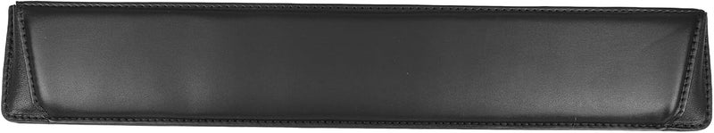 Keyboard Wrist Rest Pad for Computer 104-key Slant Design, Black Soft Arm Support Cushion for Gaming and Office Desk Use - Image 1