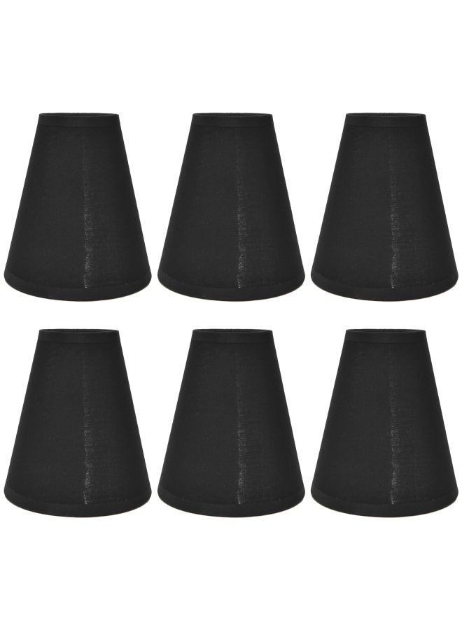 6PCS Fabric Lamp Shade Cloth Clip On Lampshade for E14 Table Chandelier Floor Light Wall Lamp Bedroom Decor - Image 5