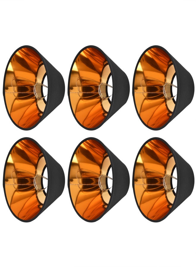 6PCS Fabric Lamp Shade Cloth Clip On Lampshade for E14 Table Chandelier Floor Light Wall Lamp Bedroom Decor - Image 3