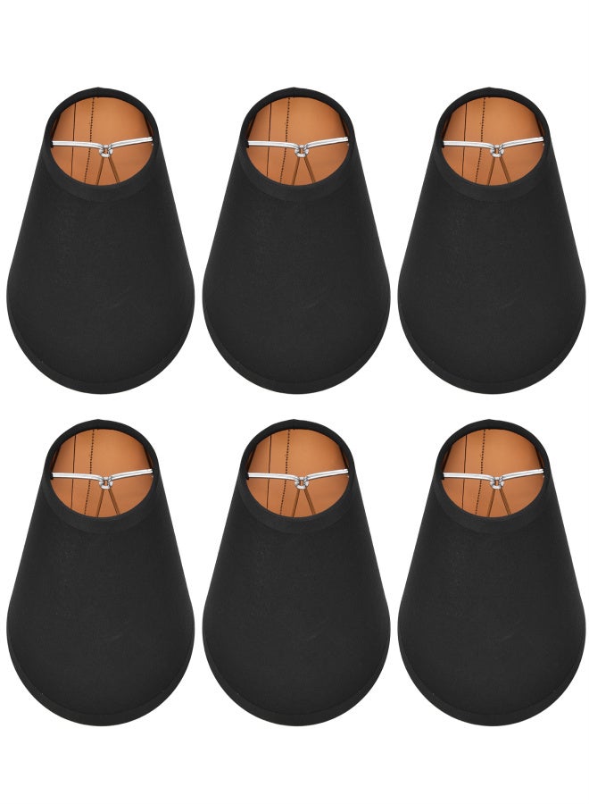 6PCS Fabric Lamp Shade Cloth Clip On Lampshade for E14 Table Chandelier Floor Light Wall Lamp Bedroom Decor - Image 4