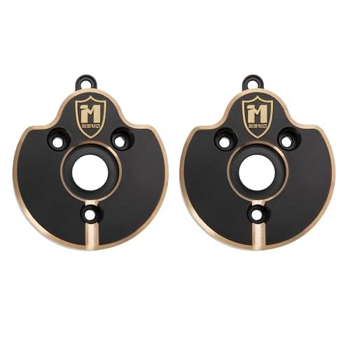 MEUS RACING 77g Brass Rear Portal Covers Weights for MEUS 1/10 Nylon Portal Axle - Image 1