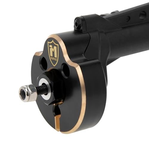 MEUS RACING 77g Brass Rear Portal Covers Weights for MEUS 1/10 Nylon Portal Axle - Image 4