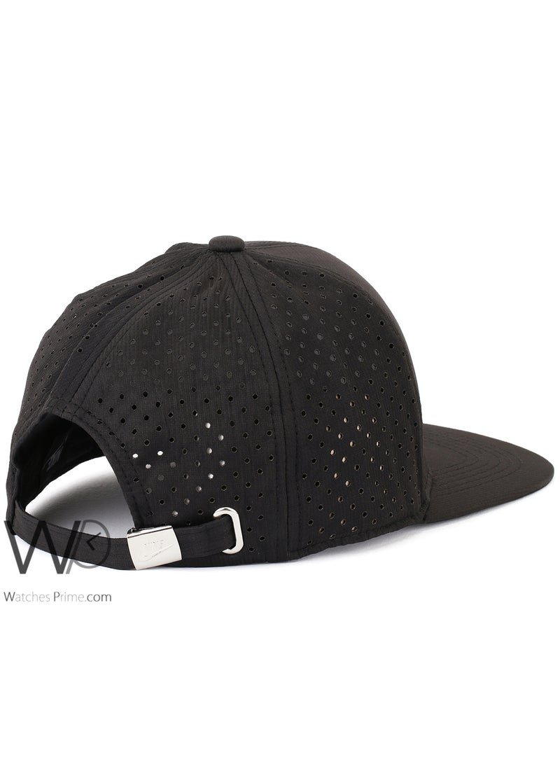 NIKE ORIGINAL Nike Snapback hip hop Cap Black Color Cotton Hat For Men  - Image 2