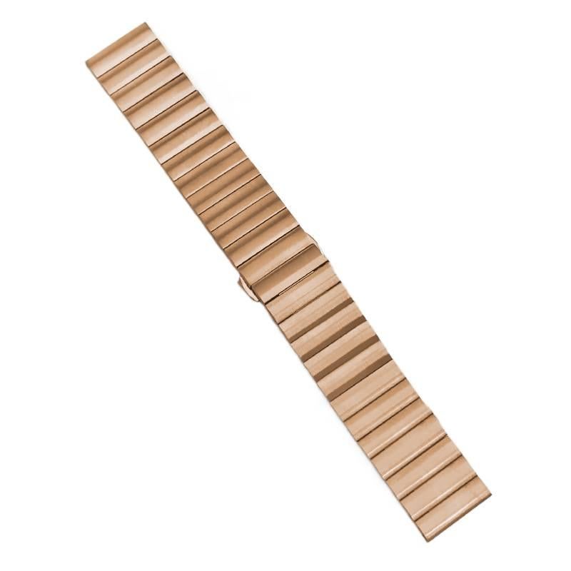 Smartwatch Band in Rose Gold for daily smartwatch wear and replacement strap Everyday Use Home Use Travel Use Outdoor Use Portable Use Routine - Image 1