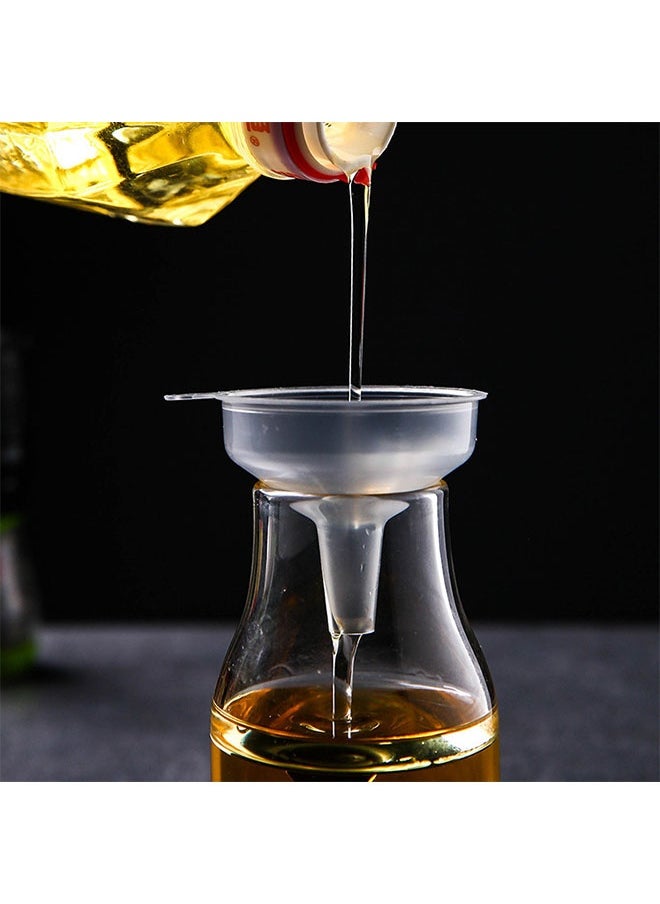 Realfrog 6-piece Mini Plastic Funnel Transparent Mini Plastic Funnel Liquid Filling Clear Plastic Travel Mini Funnel for Small Samples of Perfume Emulsion  - Image 5