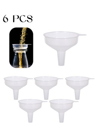 6-piece Mini Plastic Funnel Transparent Mini Plastic Funnel Liquid Filling Clear Plastic Travel Mini Funnel for Small Samples of Perfume Emulsion - pzsku/ZE916D94D8B0A6F972530Z/45/1748151103/eb3bb14e-0fa2-4e23-ba30-0e33af21f3d3