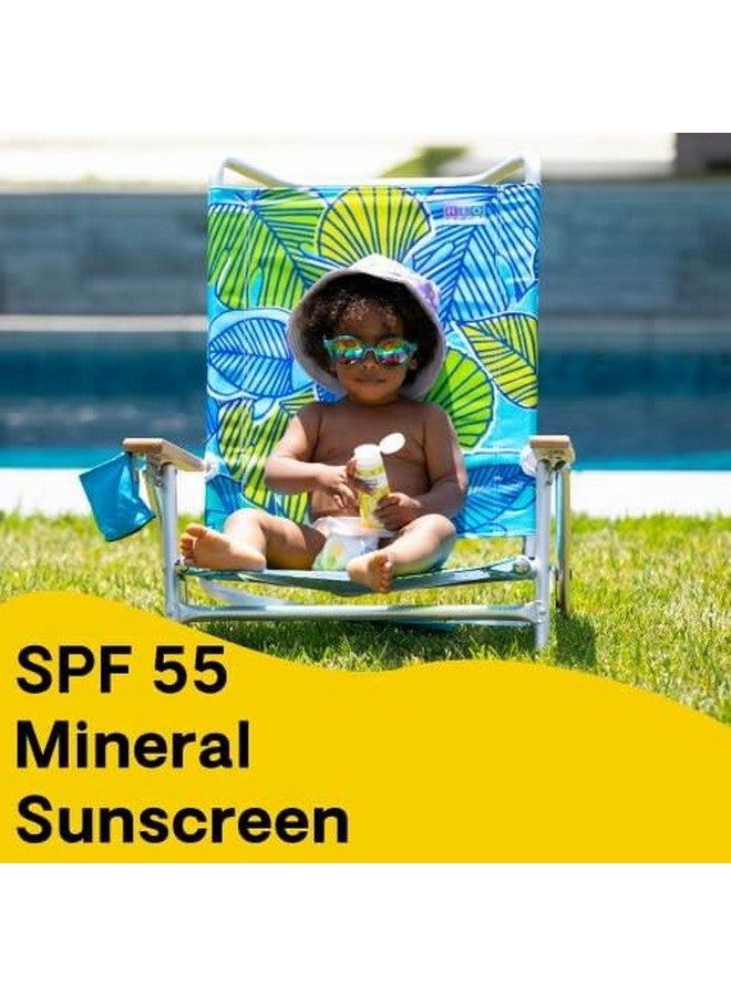 لوشن هيلو بيلو المعدني الواقي من الشمس SPF 55+ مع البريبايوتكس، مقاوم للماء ومناسب للشعاب المرجانية، حماية من الشمس للأطفال والرضع، 3 أونصة سائلة (عبوة من قطعة واحدة) - Image 3