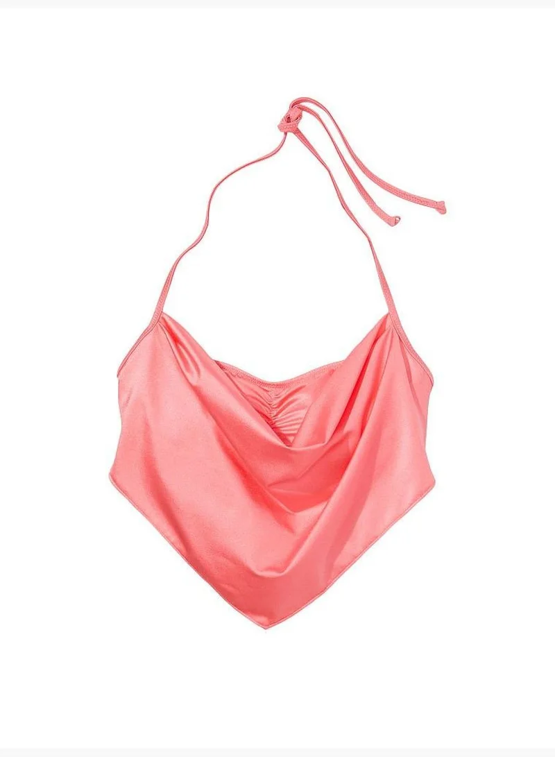 Victoria's Secret Tie-Neck Halter Swim Top