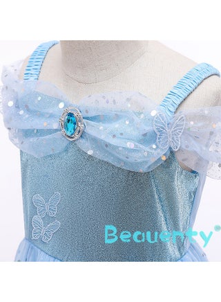 Sofia Aurora Cinderella Princess Fancy Dress Costume With Accessories Set - view 5