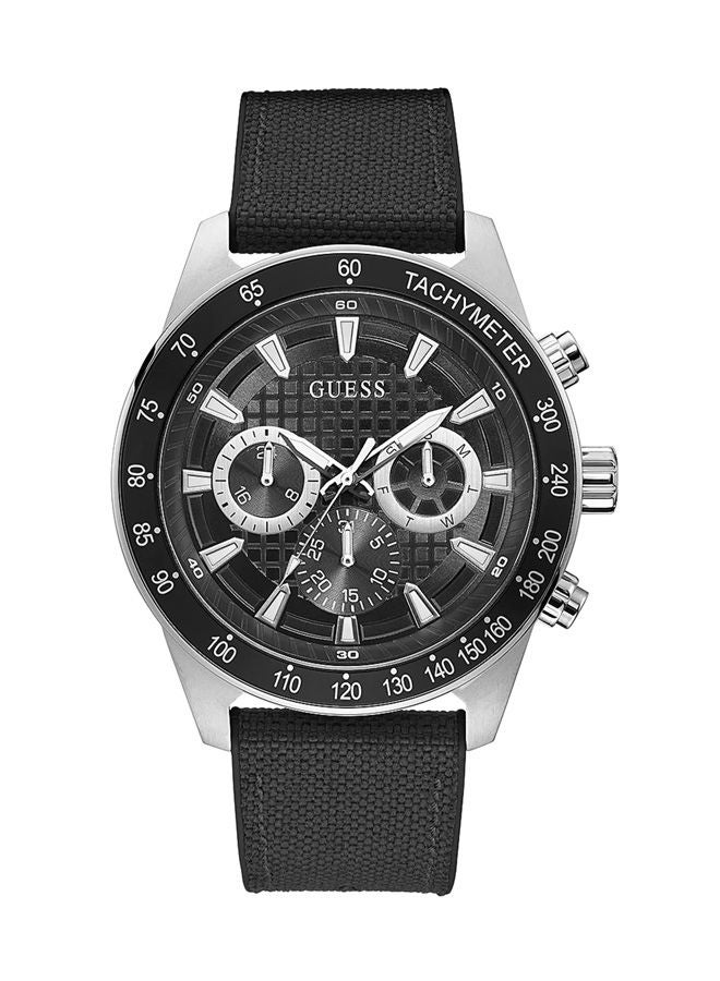 GUESS Leather Chronograph Watch GW0206G1 - Image 1