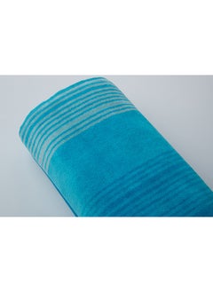 Towel Zooni 500 Gsm 100% Cotton-Pile To Pile Velor Stripe1 Bath  70X140 CmSoft Touch Extra Absorbent-Blue - pzsku/ZE91738B8F99C26F18356Z/45/_/1718005490/6cb88b51-6a53-4b50-a7ab-211ce5c547f9