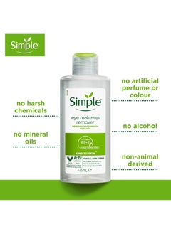 simple Eye Make-up Remover 125 ML  - Image 2