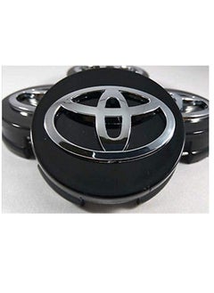 SYOSI Car Wheel Center Hub Caps for Toyota Parts Accessories Modified Cap Decorative Cover Kit  Black 62mm 4pcs  - Image 5