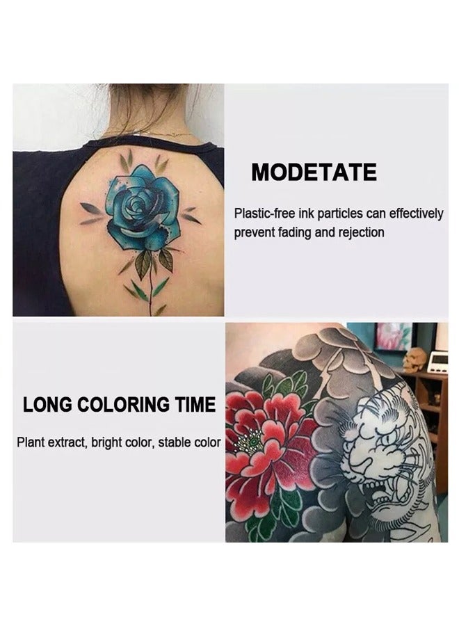 Occuwzz Tattoo Pigments Tattoo practice ink Beginners full set of tattoo pigments (20 bottles per set)  - Image 5