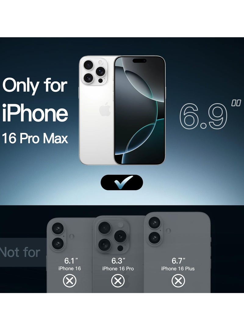 BORTONY iPhone 16 Pro Max Case Clear Soft TPU Drop Protection Sim iPhone 16 Pro Max Cover Anti Scratch Protective Phone Case for iPhone 16 Pro Max 6.9 inch - Image 2