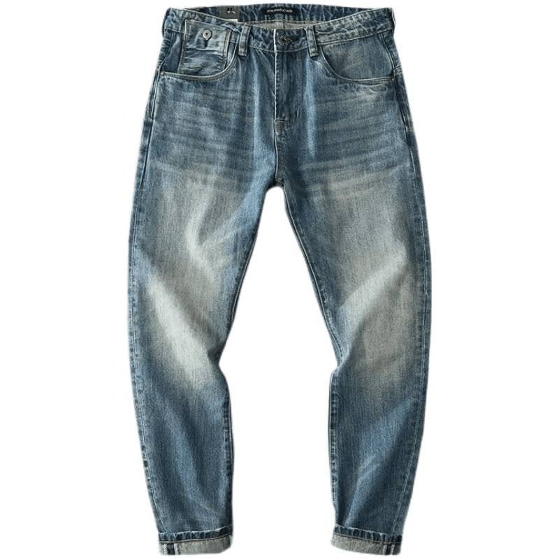 Unisex Classic Denim Jeans Loose Fit Daily Outdoor Wear - Image 5