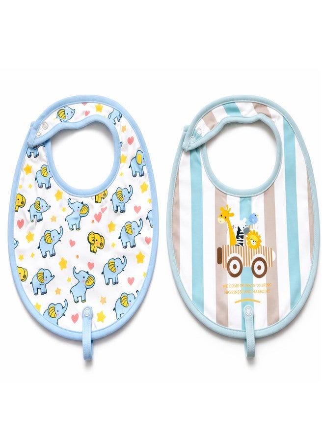 Adhigams Pure Cotton, Ultra Soft & Skin-Friendly, Comfortable & Lightweight, Adjustable Button | Perfect for Newborn Baby,Kids | Pack of 2 | 0-12Months - Image 1