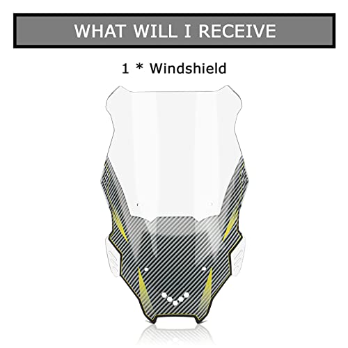 psler زجاج أمامي PSLER لـ ADV125 ADV150 2019-2022 و ADV 160 2022-2023 واقي زجاج للدراجات النارية ADV (شفاف) - Image 5